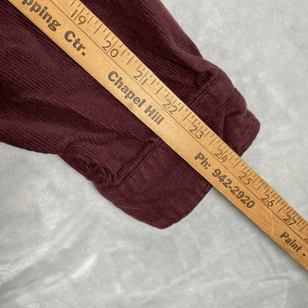 Levi's Shirt Mens XXL Corduroy Jackson Worker Button Up Relaxed Fit Red 2XL